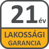 21 év lakossági garancia