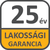 25 év lakossági garancia