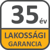 35 év lakossági garancia