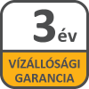 3 év vízállósági garancia