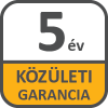 5 év közületi garancia