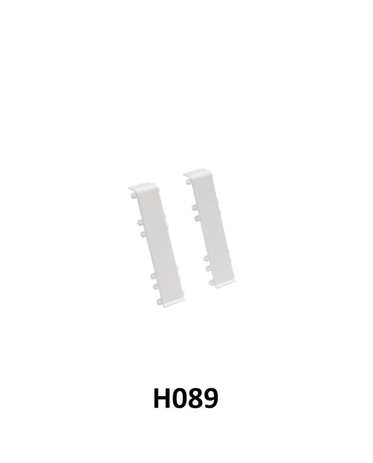 Cezar kábelcsatornás szegélyléc Toldó idom Prestige Hi-Line