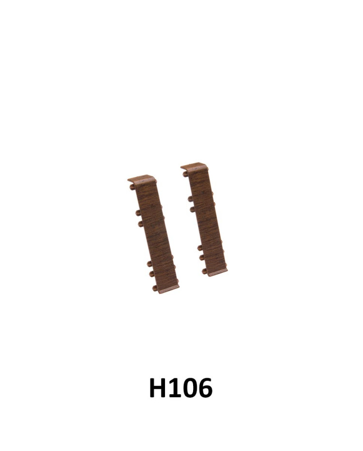 Cezar kábelcsatornás szegélyléc Toldó idom Prestige Hi-Line