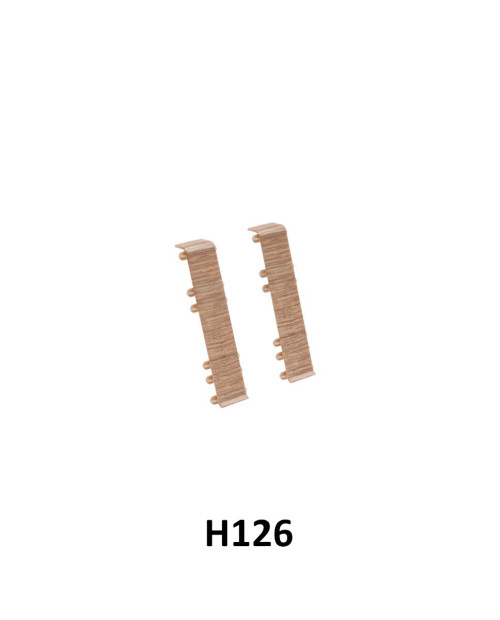 Cezar kábelcsatornás szegélyléc Toldó idom Prestige Hi-Line