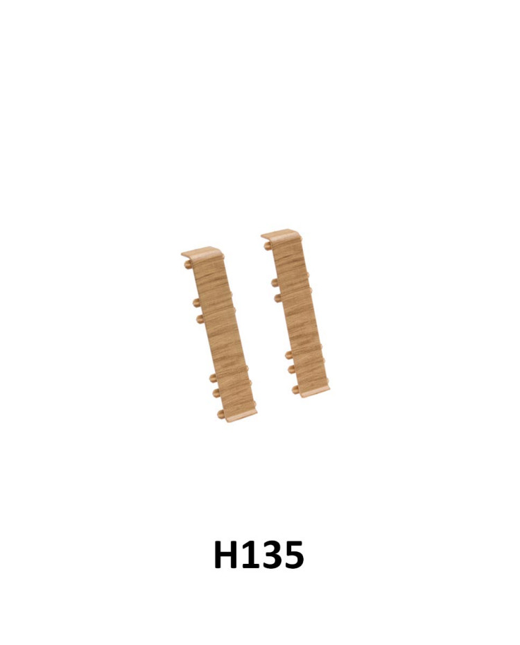 Cezar kábelcsatornás szegélyléc Toldó idom Prestige Hi-Line