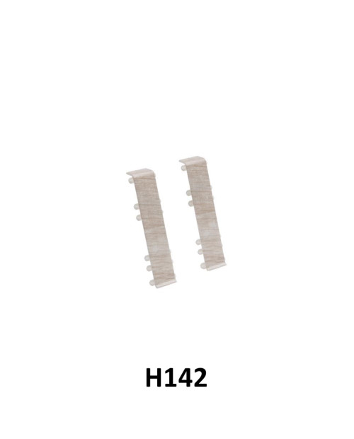 Cezar kábelcsatornás szegélyléc Toldó idom Prestige Hi-Line