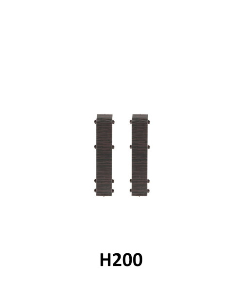 Cezar kábelcsatornás szegélyléc Toldó idom Prestige Hi-Line