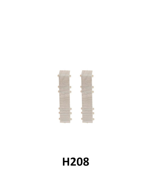 Cezar kábelcsatornás szegélyléc Toldó idom Prestige Hi-Line