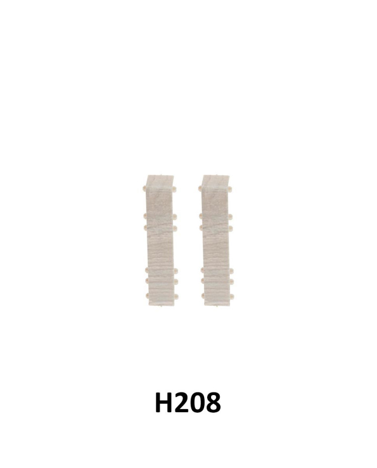 Cezar kábelcsatornás szegélyléc Toldó idom Prestige Hi-Line