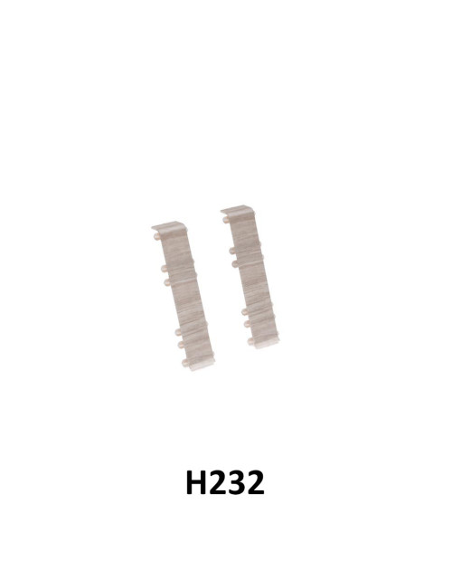 Cezar kábelcsatornás szegélyléc Toldó idom Prestige Hi-Line