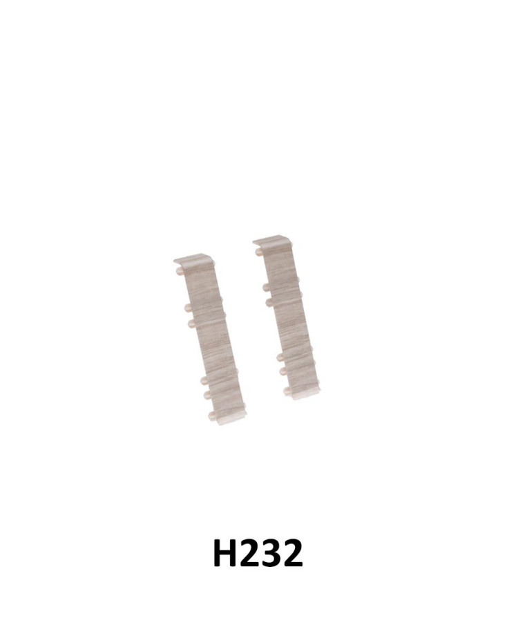 Cezar kábelcsatornás szegélyléc Toldó idom Prestige Hi-Line