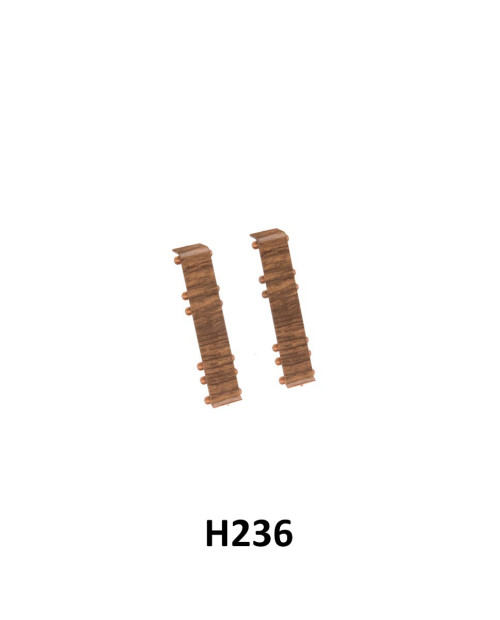 Cezar kábelcsatornás szegélyléc Toldó idom Prestige Hi-Line