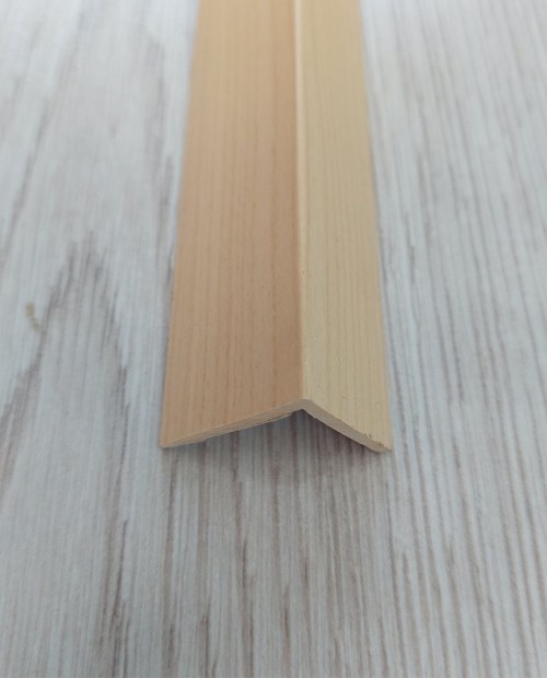 2.5x2 cm öntapadós műanyag élvédő famintás 100 cm  88655