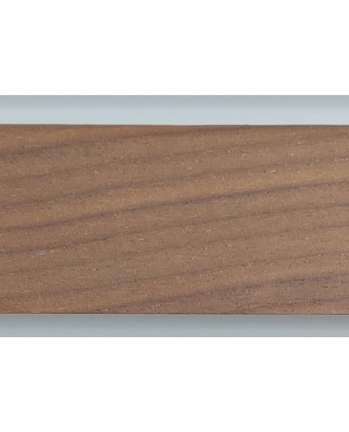Fafurnéros szegélyléc Amerikai dió lakkozott 40 mm