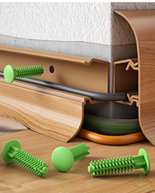 Salag kábelcsatornás szegélyléc rögzítő tipli 40db-os