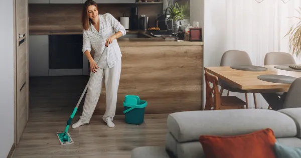 Vízálló laminált padló konyhába