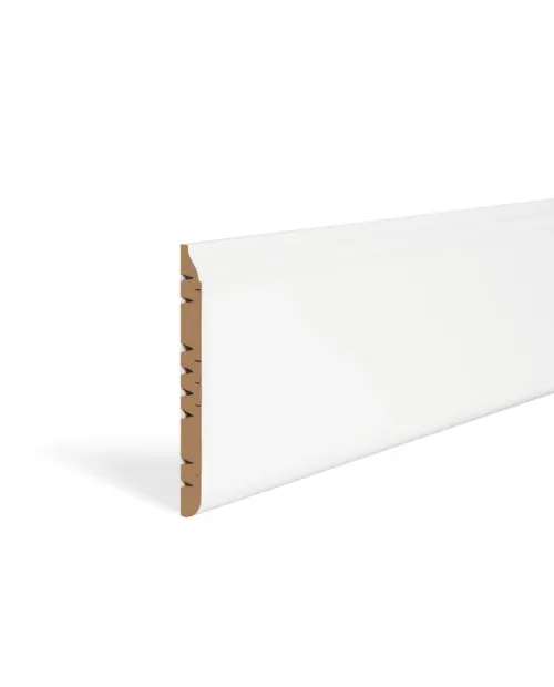 Quick Step laminált padló szegélyléc Ovolo 160mm QSISKRWHITE