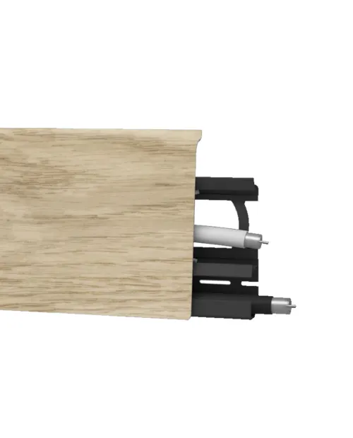 Arbiton Indo Kábelcsatornás szegélyléc Liverpool Oak
