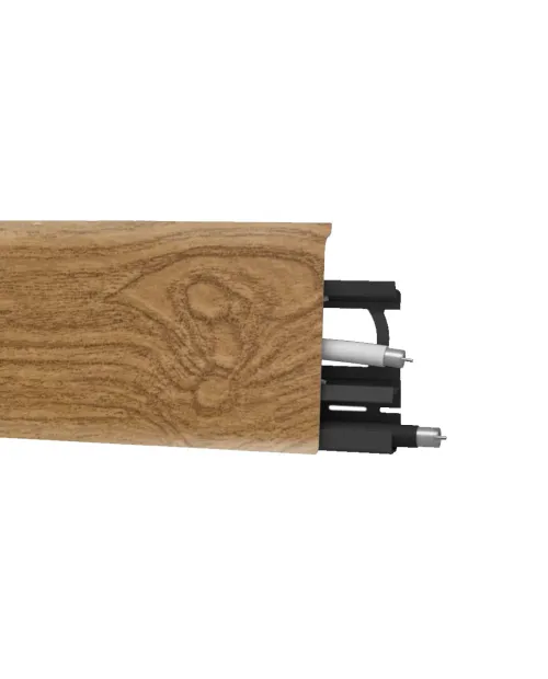 Arbiton Indo Kábelcsatornás szegélyléc Ardenes Oak