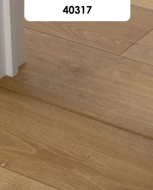 Quick Step Alpha Bloom dekorazonos vinyl burkolatváltó sín