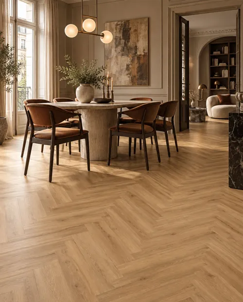 Swiss Krono laminált padló 14 mm Grand Selection Herringbone 80881