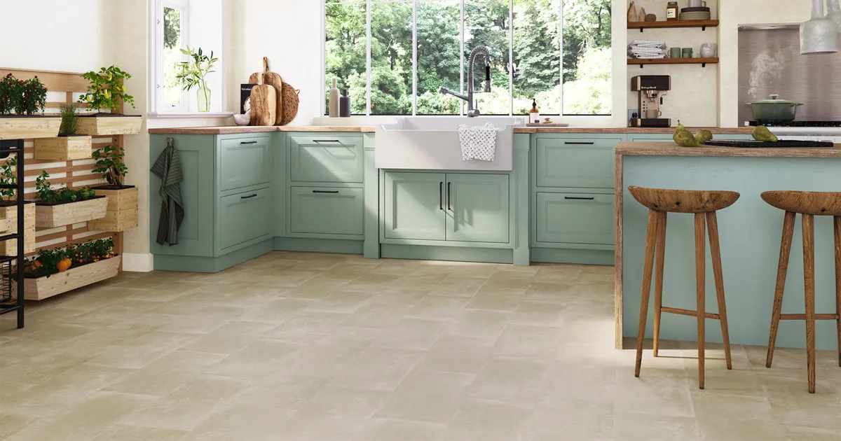 Vinyl padló konyhába