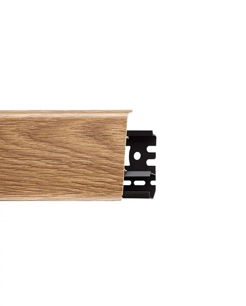 Arbiton Indo Kábelcsatornás szegélyléc Dark Oak