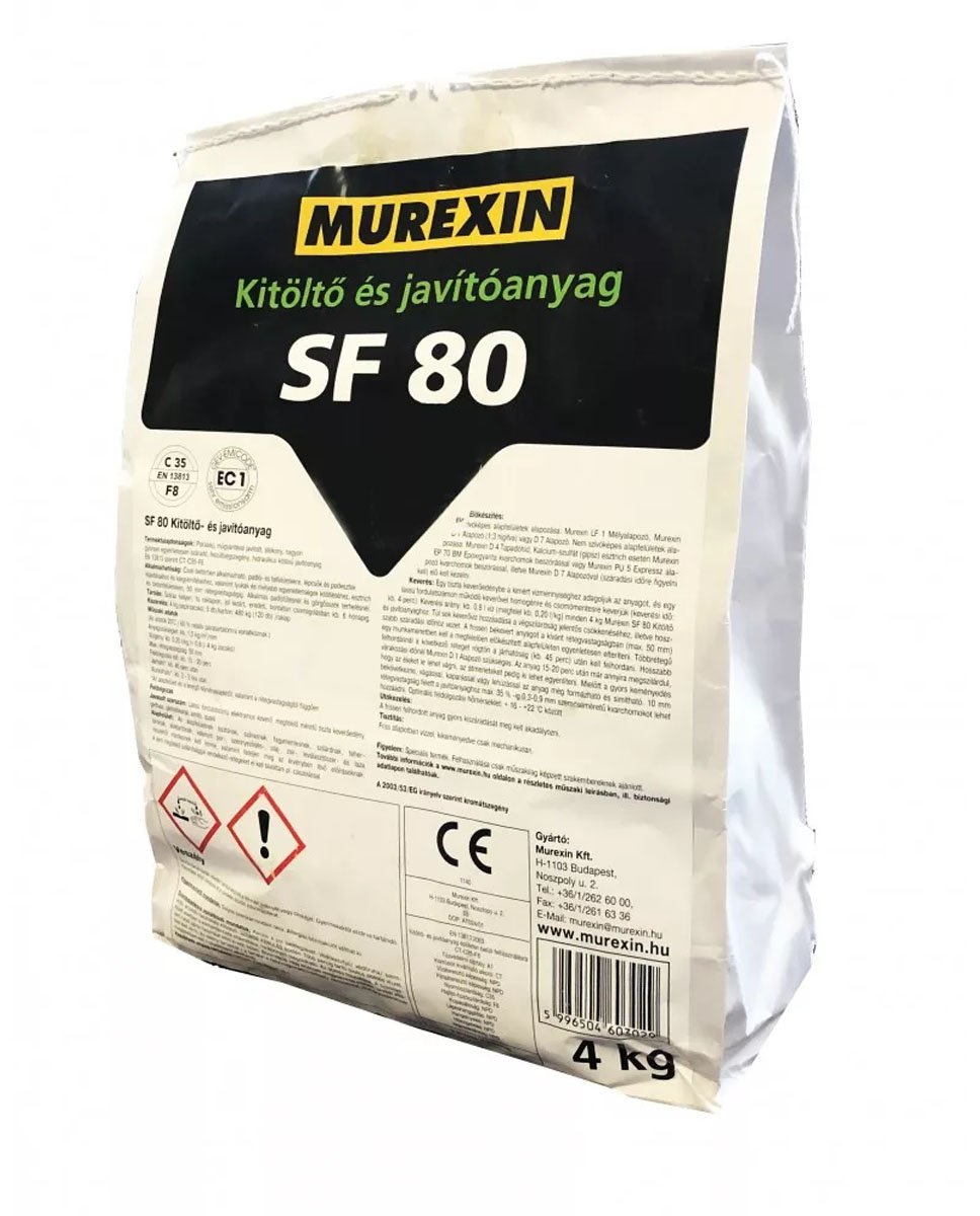 Murexin SF 80 gyorskötő aljzatjavító 4kg