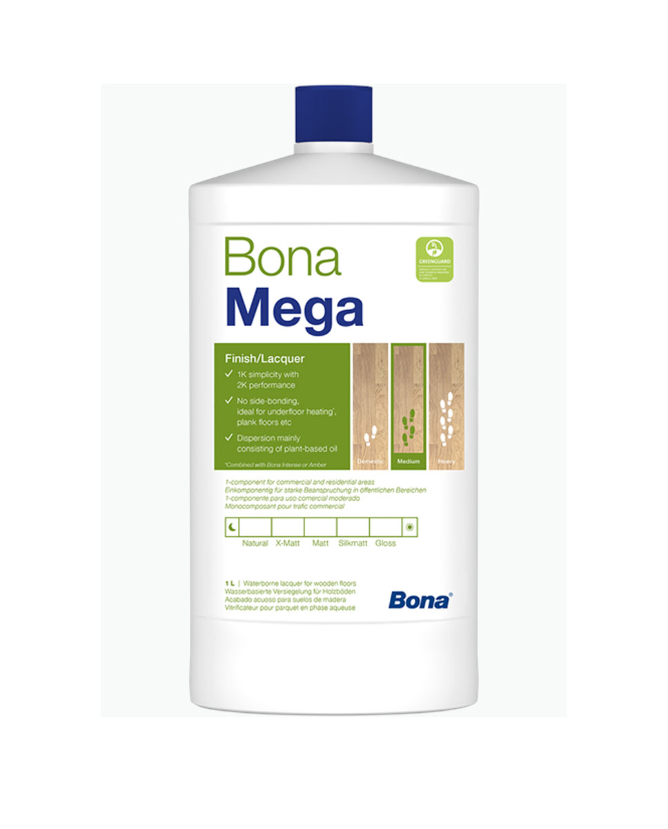 Bona Mega Fényes 1 komponensű parkettalakk 1L