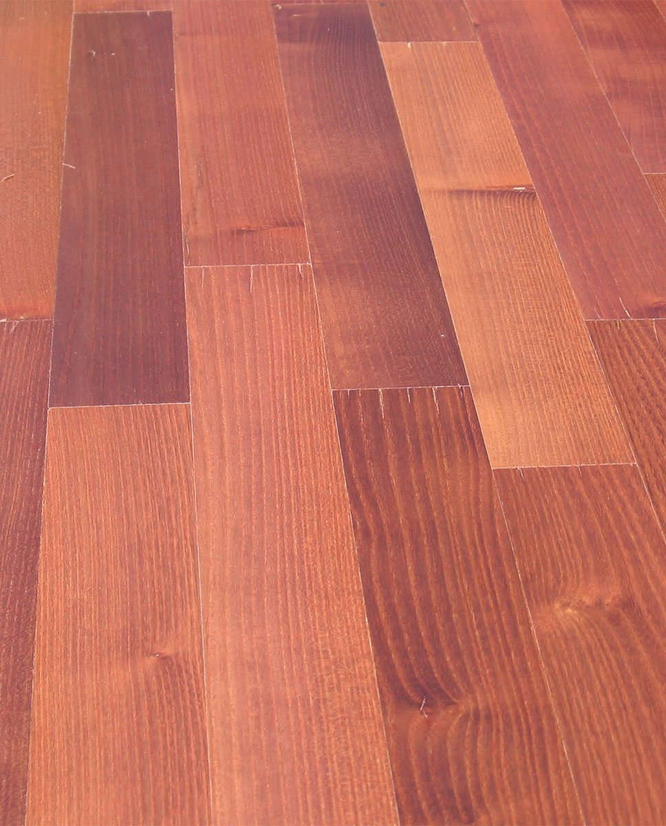 Kétrétegű parketta Gőzölt Akác lakkozott