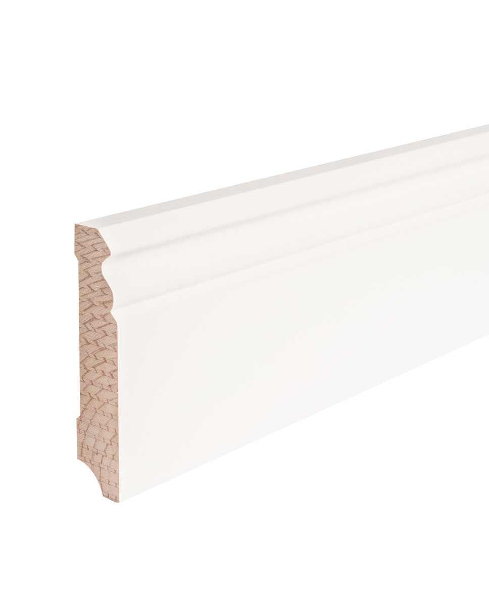 Hoco fehér fa szegélyléc 625