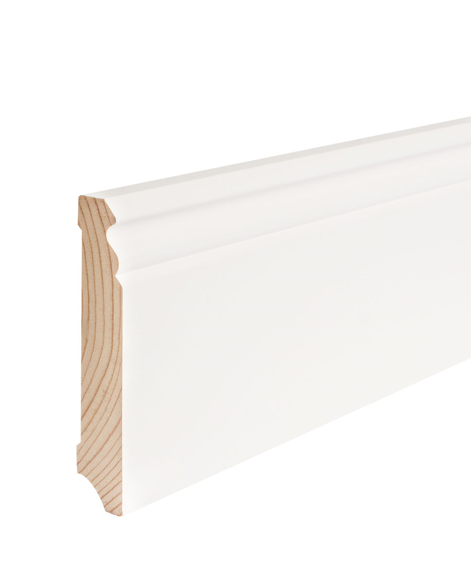 Hoco fehér fa szegélyléc 626