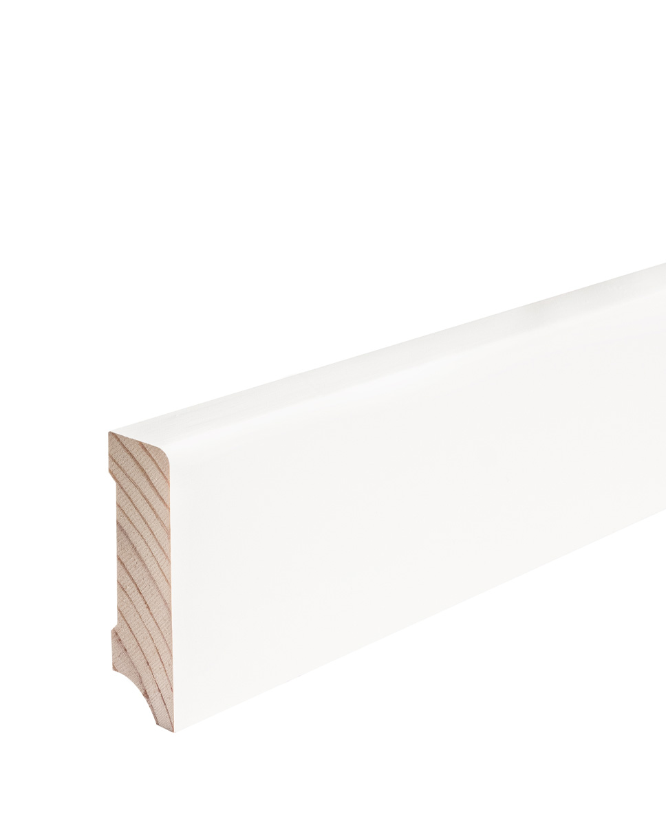 Hoco fehér fa szegélyléc 631