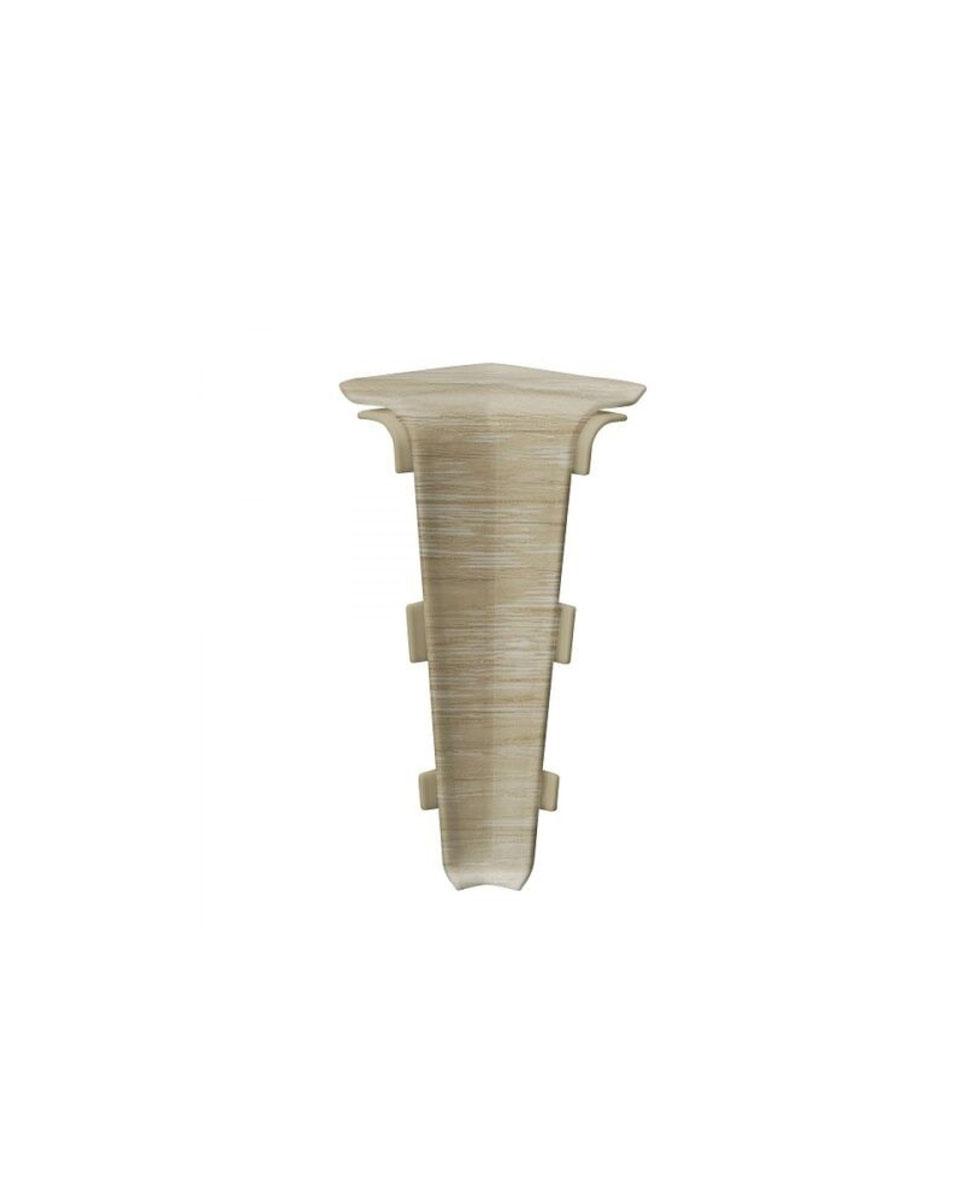 Arbiton Indo Kábelcsatornás szegélyléc belső sarokidom Avalon Oak