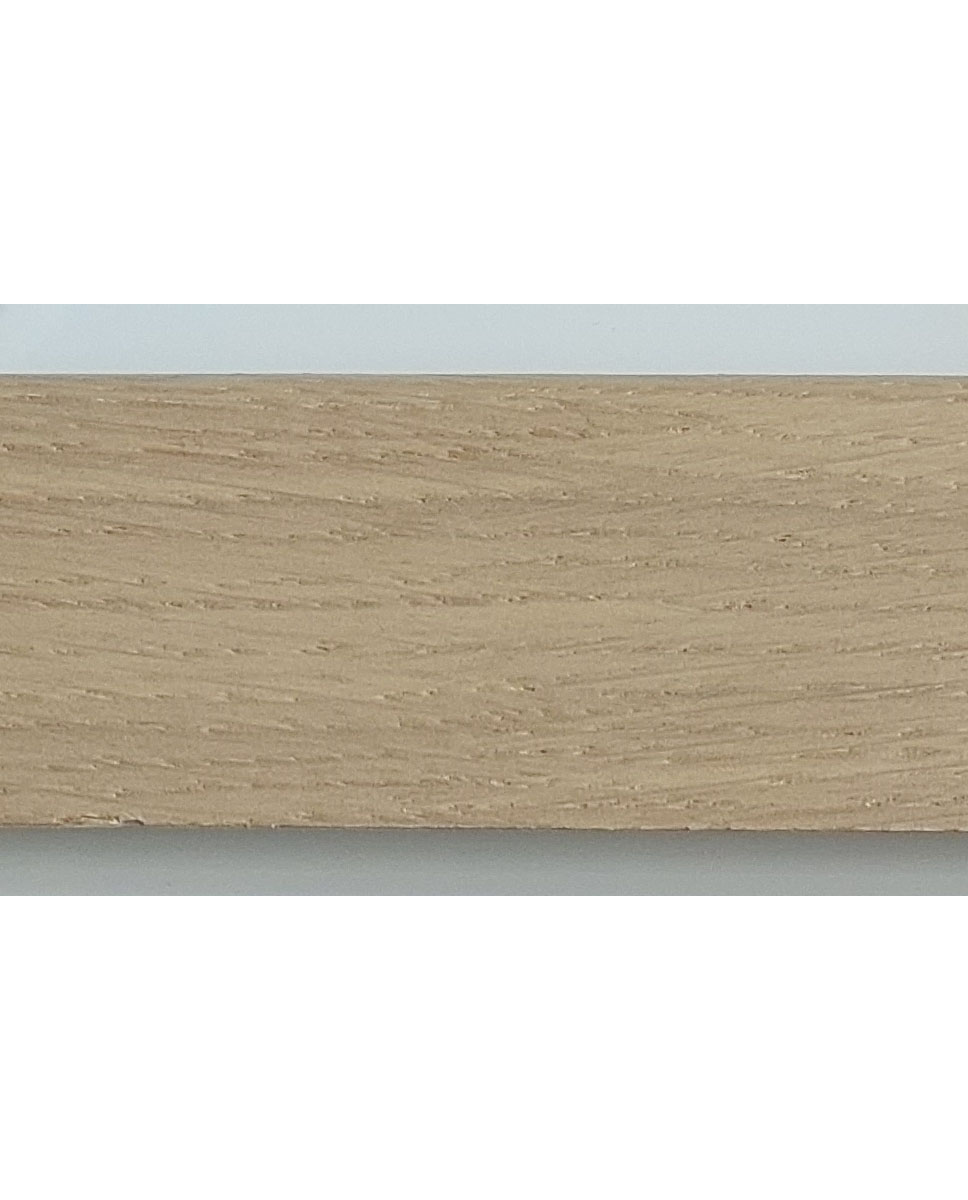 Fafurnéros szegélyléc Fehér Tölgy lakkozott 40 mm 