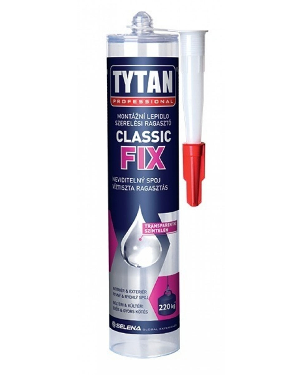 Építési ragasztó oldószeres Classic Fix 310ml