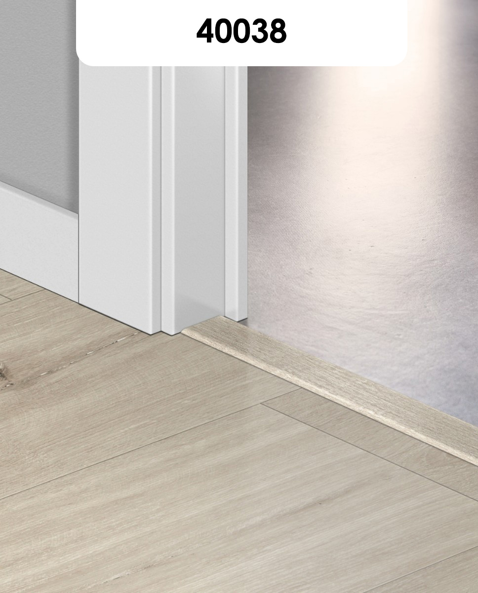 Quick Step Alpha Blos és Blos Base dekorazonos vinyl burkolatváltó sín 