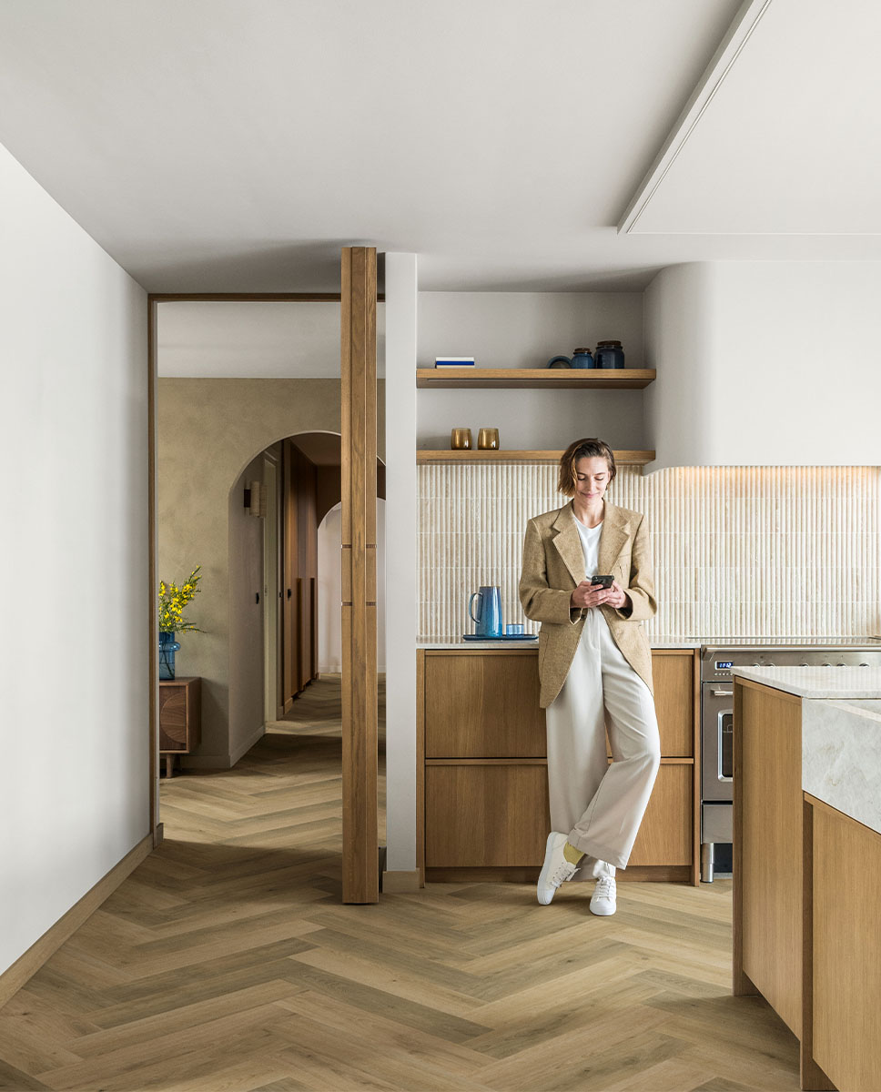Quick-Step laminált padló 8 mm Impressive Design IMD8245
