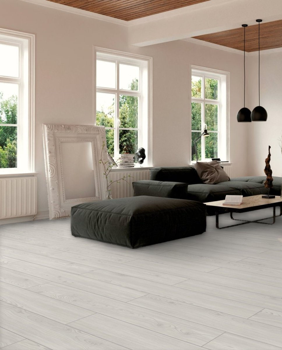 Swiss Krono Laminált padló Grand Selection Liberty Sync 6115 Alpine White