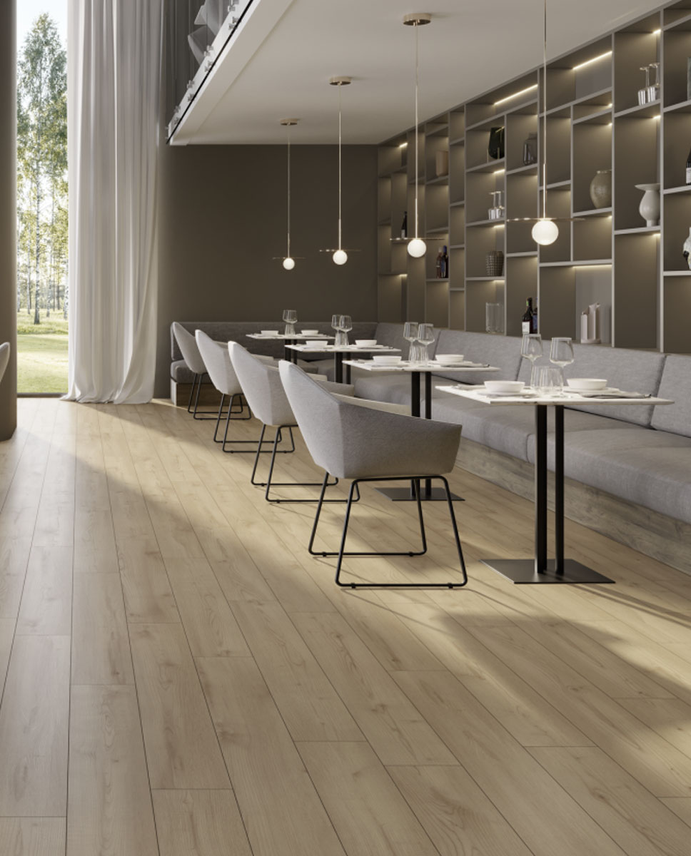 Swiss Krono Laminált padló Grand Selection Liberty Sync 80021 Grottino Natural