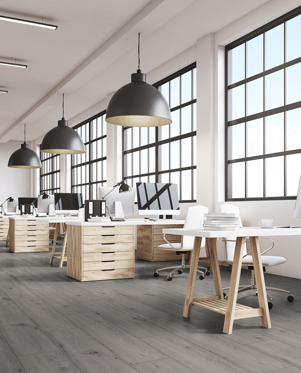 Swiss Krono laminált padló Noblesse V4 WIDE Artisan Oak Grey 4661