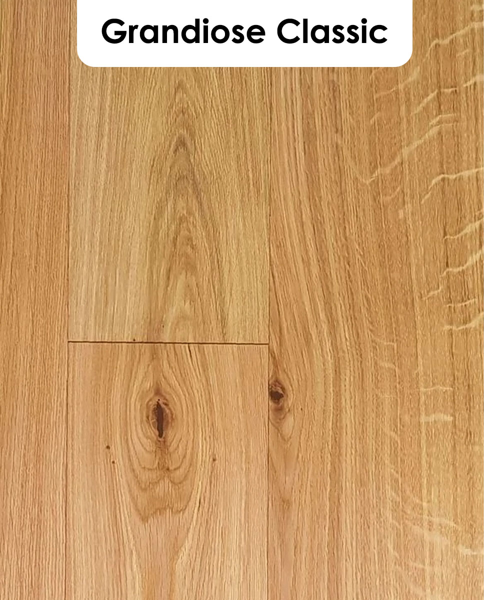 Mátraparkett Grandiose Tölgy Trend felületkezelt svédpadlók 180mm széles