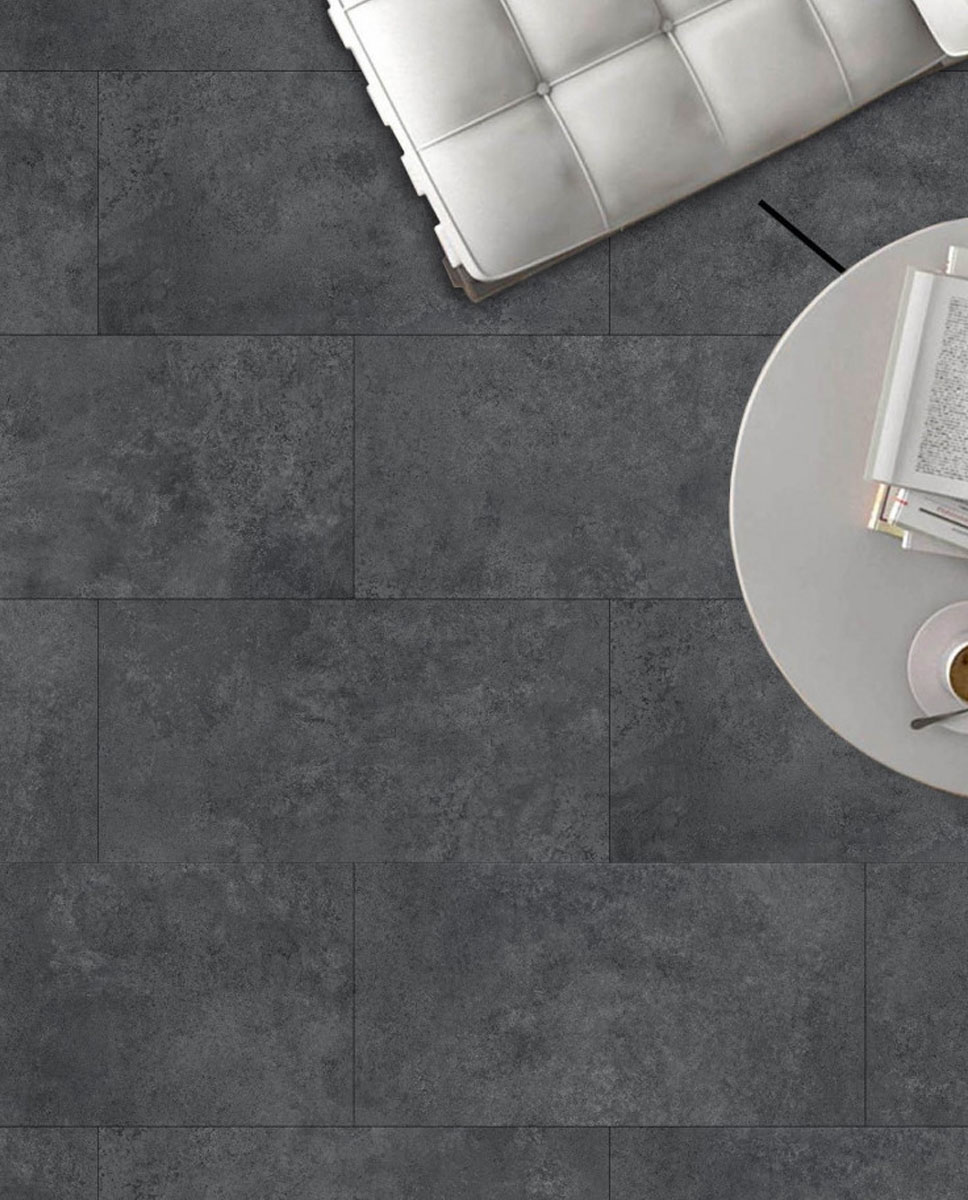 Titan Kőmintás SPC padló Dark Grey