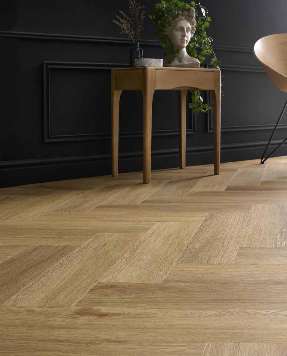 Arbiton SPC padló Amaron Herringbone CAS208 Burbon Oak