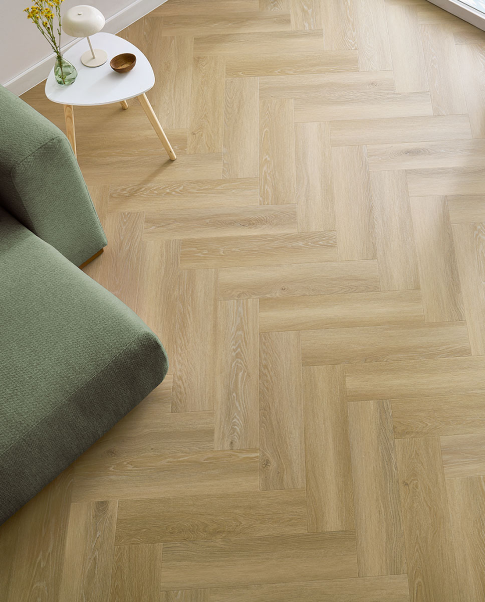 Arbiton SPC padló Amaron Herringbone CAS222 Johannes Oak
