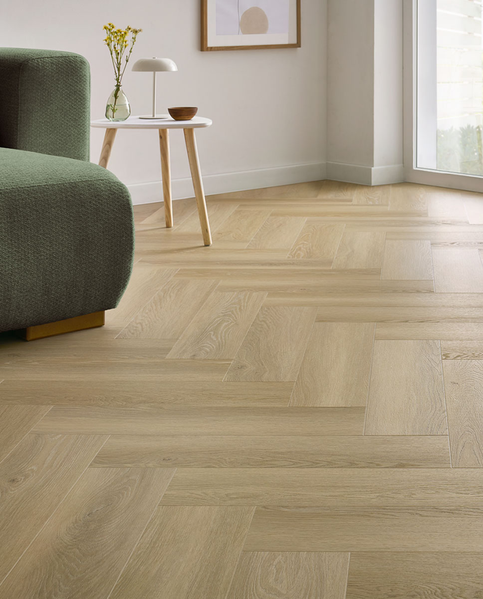 Arbiton SPC padló Amaron Herringbone CAS222 Johannes Oak