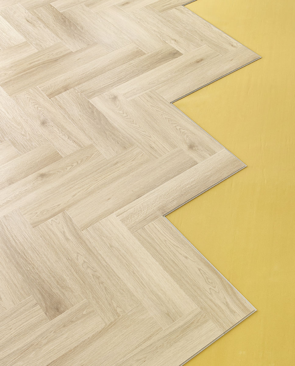 Arbiton SPC padló Amaron Herringbone CA158 Harlow Oak