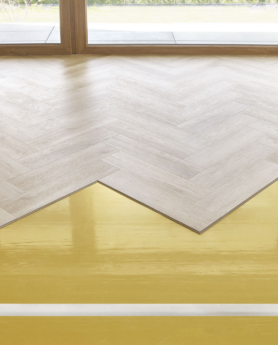 Arbiton SPC padló Amaron Herringbone CA158 Harlow Oak